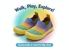 Myau Kids Shoes Mosaic – Seamless Knitted Design for Maximum Comfort