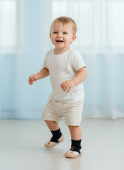 Myau Joy 3 Black/white Running Shoes For Boys & Girls