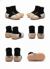 Myau Joy 3 Black/white Running Shoes For Boys & Girls