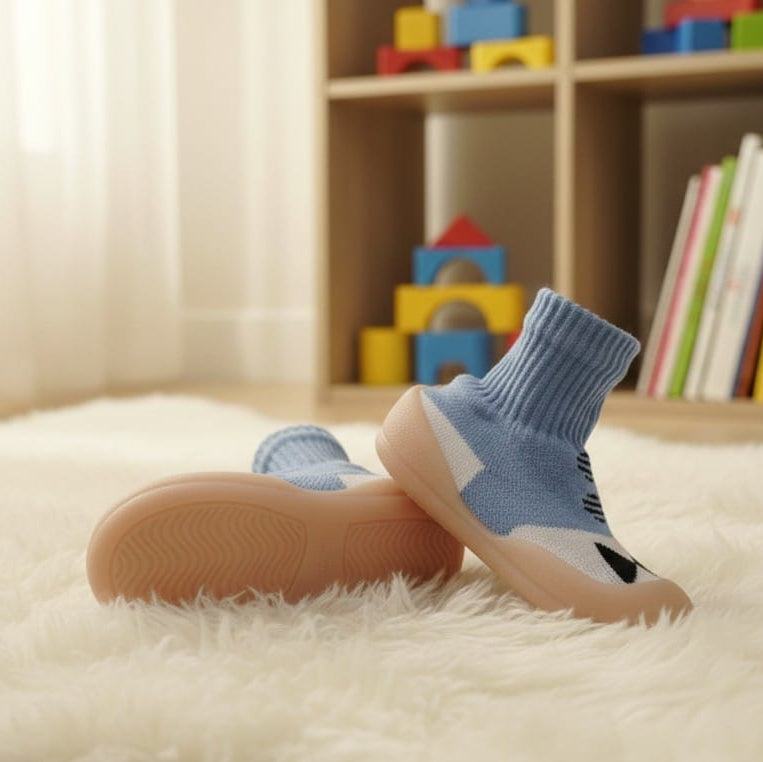 Myau Joy 3 Blue/White Running Shoes For Boys & Girls