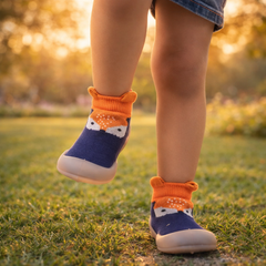 Myau Joy 3 Blue/Orange Running Shoes For Boys & Girls