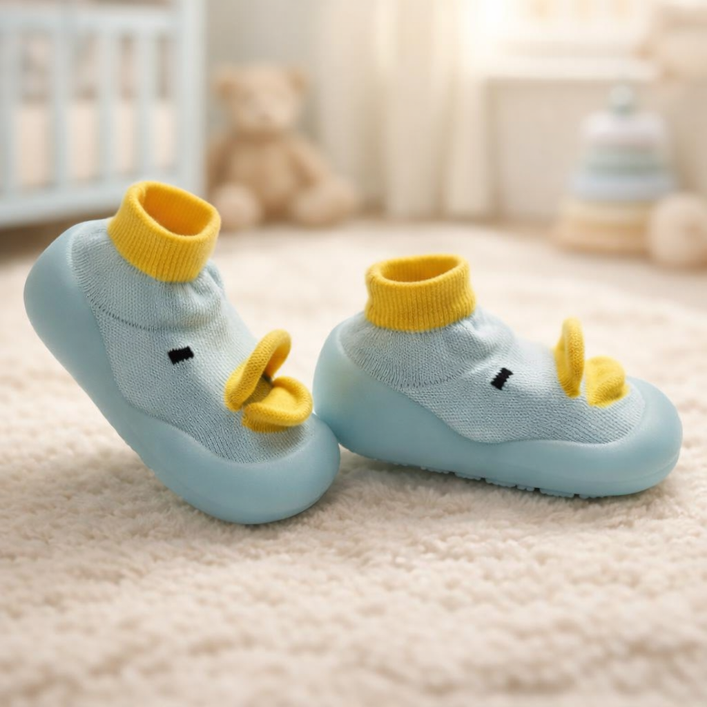 Myau Joy 3 Sea Green/Yellow Running Shoes For Boys & Girls